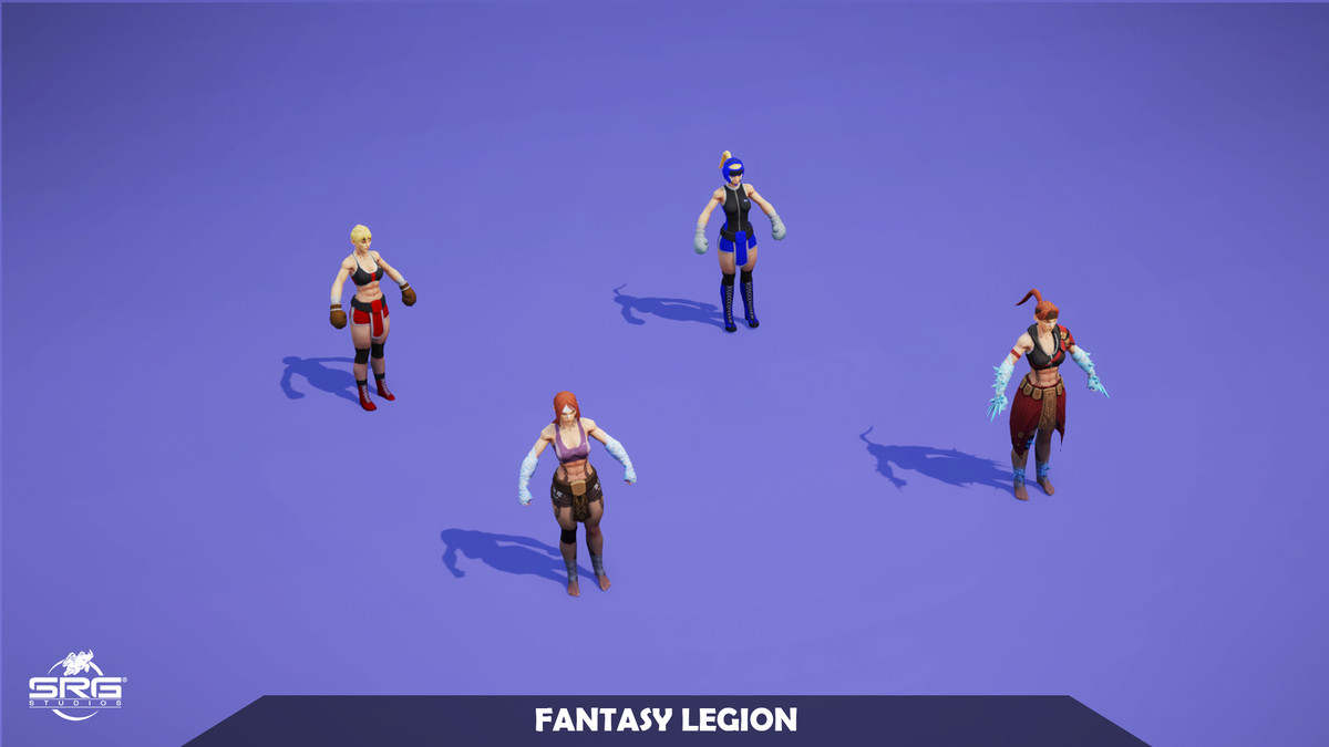 Ultra Legion - Sci Fi & Fantasy 3D Character Mega Pack