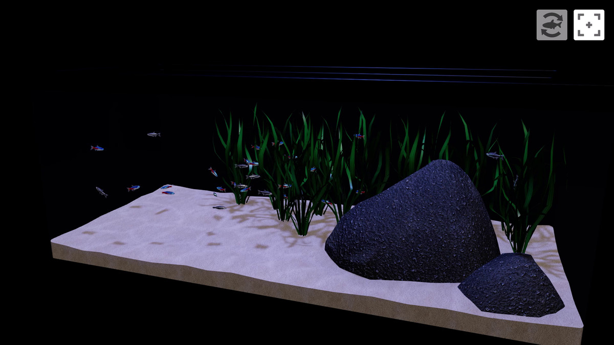 Fish School AI - Tropical Aquarium Set