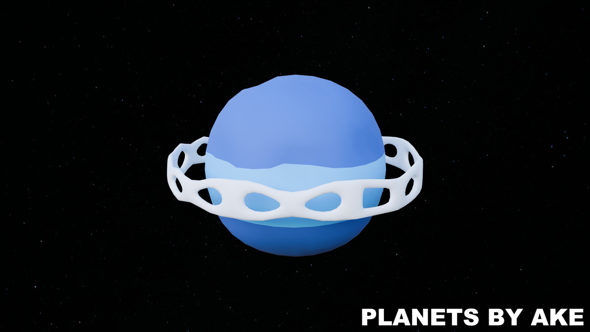 Planets - Stylized Low Poly Asset Pack by Ake