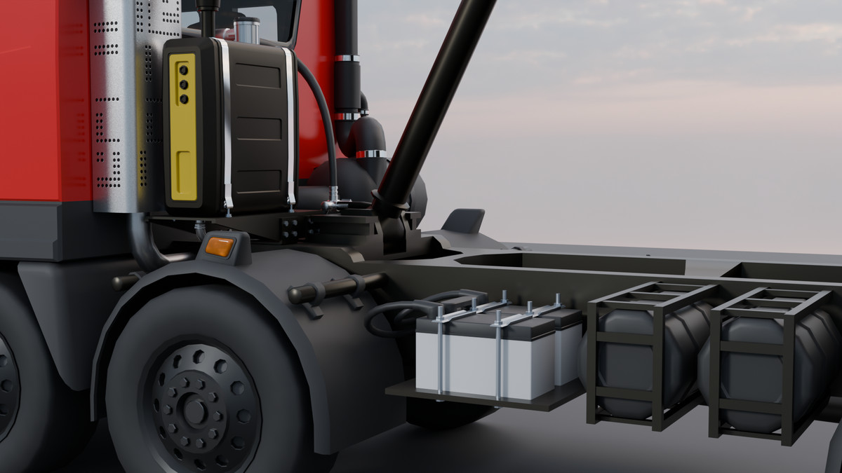 Animated Tipper Dump Truck – Game Ready Construction Vehicle with Interior | PBR