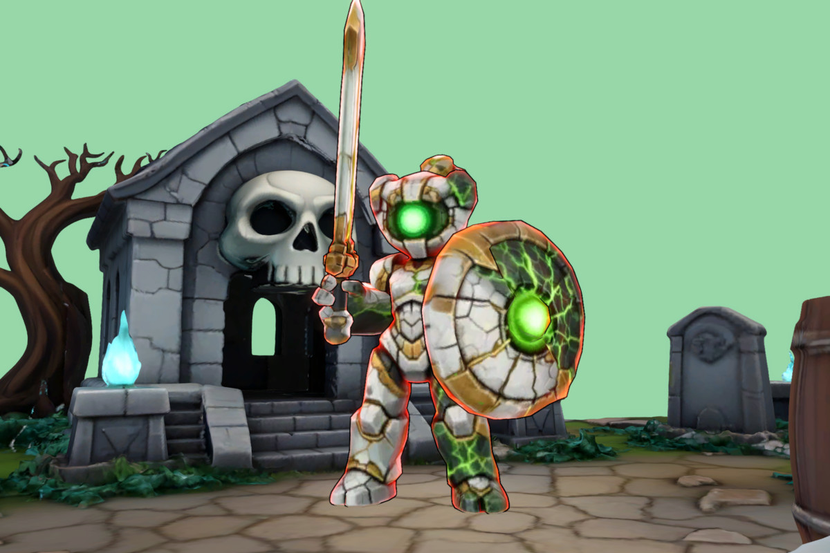 Solar Sentinel - Stylized Fantasy Monster (Rig + Animations) – PixeliusVita