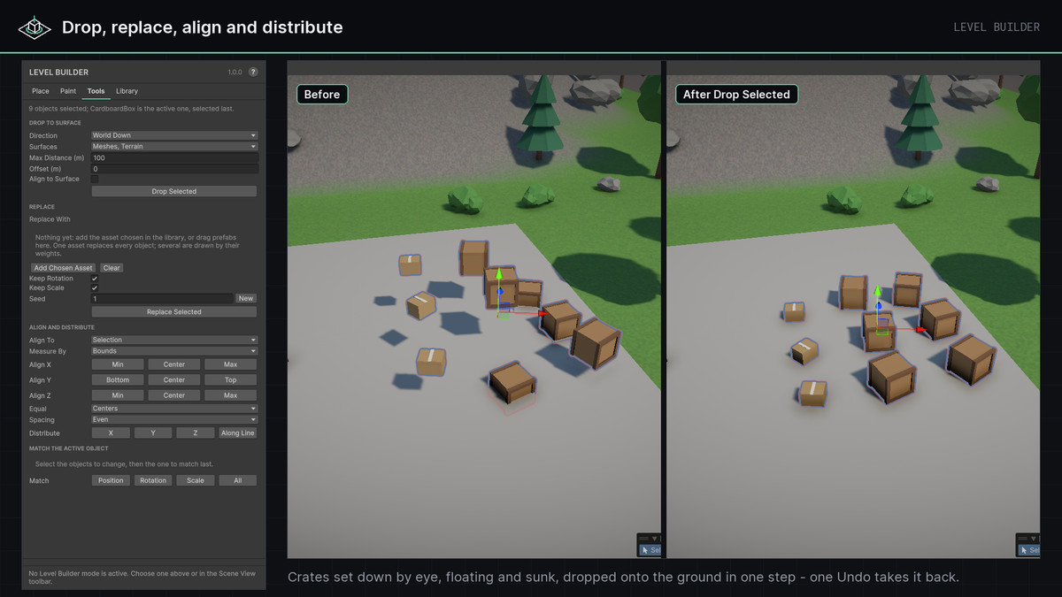 Level Builder - Place, Paint and Arrange Prefabs