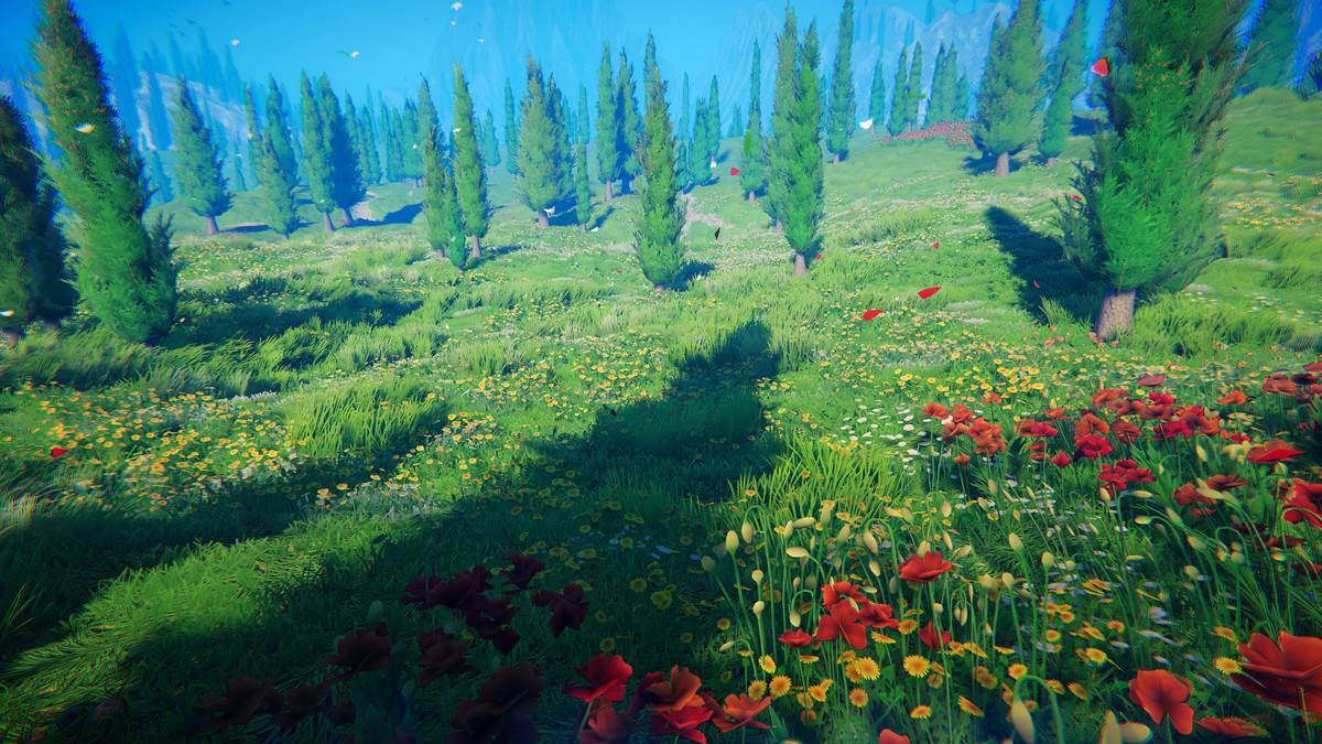 Stylized Cypress Valley