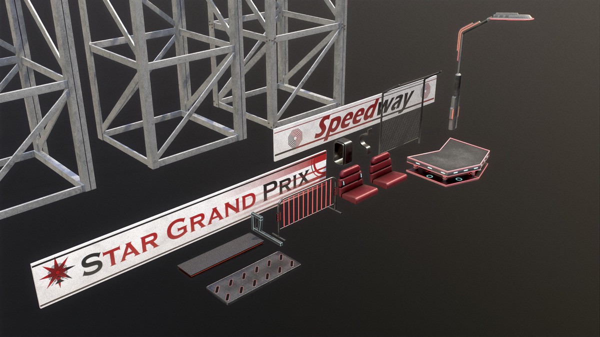Sci Fi Race Grandstand