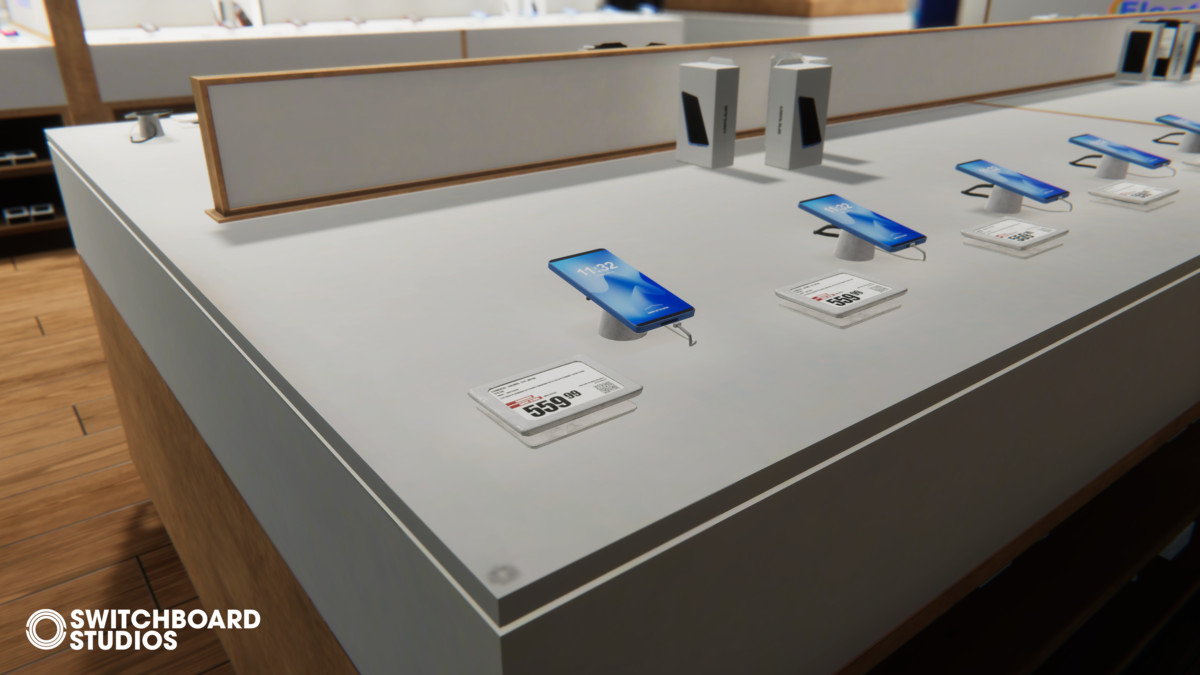 Electronics Mega Store Modular Environment