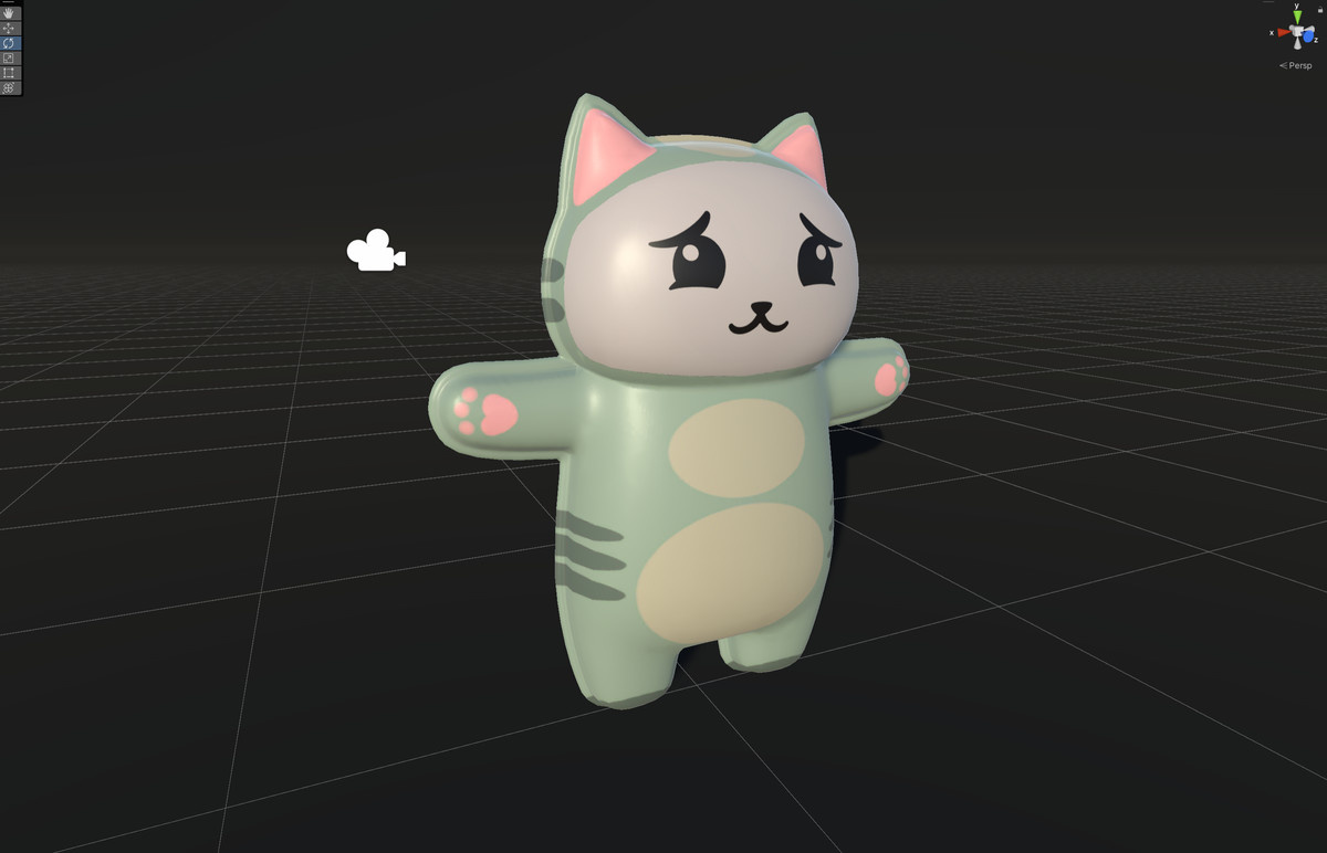 Chibi Carton Cat