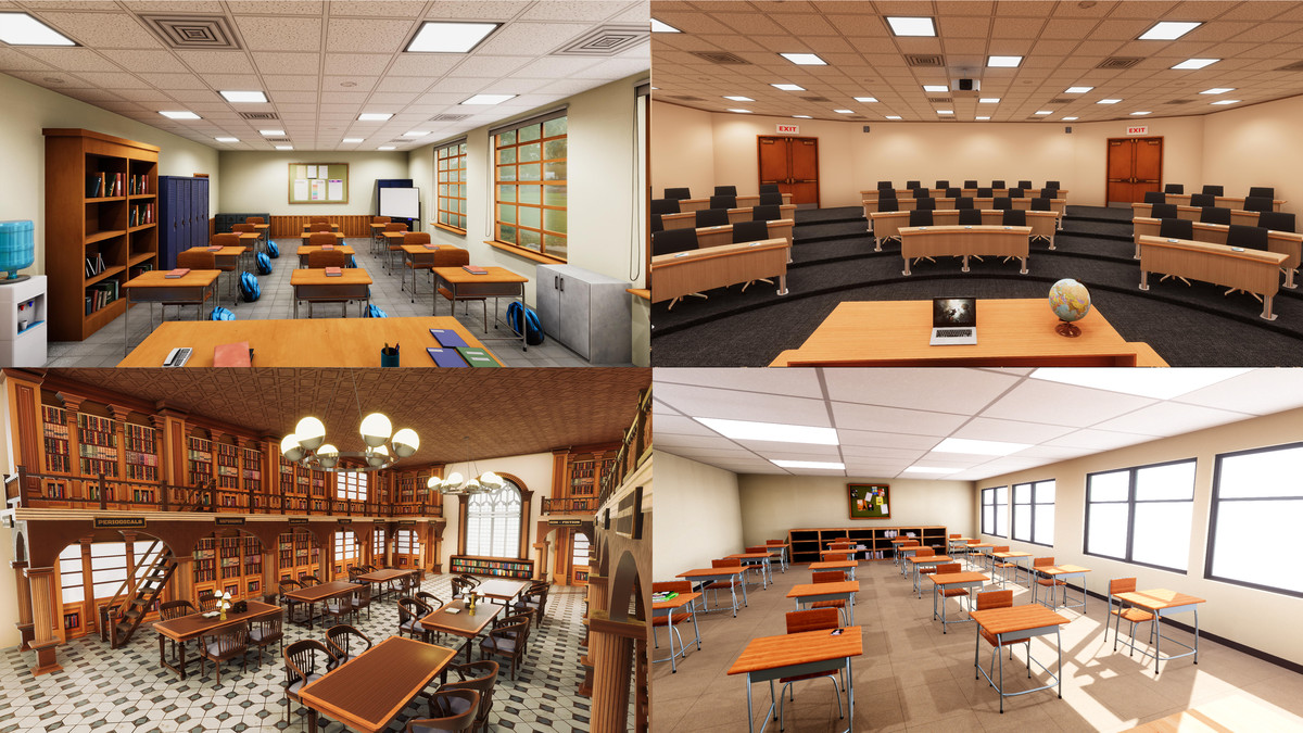 Educational Interior Pack
