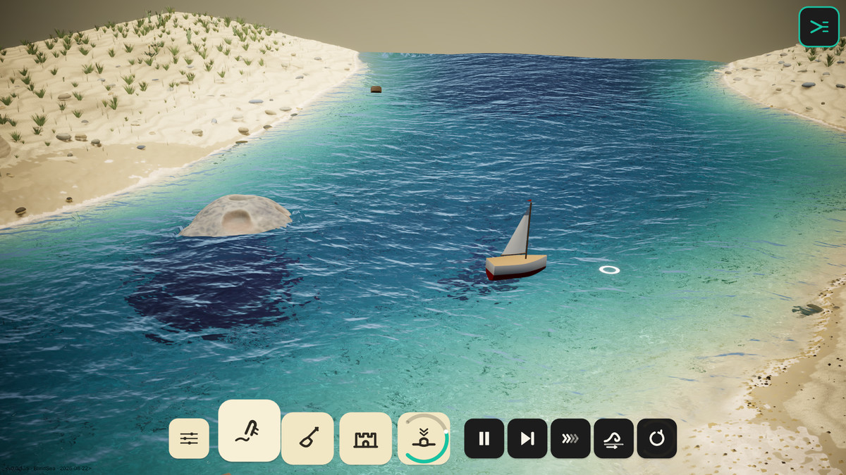 SandFlow — Interactive Water & Sand Sandbox