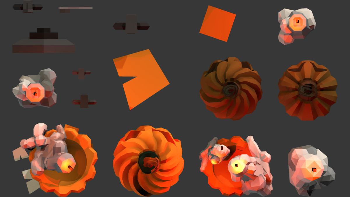 NecroPOLY - Low Poly Cemetery Kit — FREE - Dark Corners