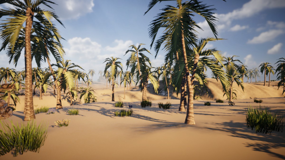 Mobile Palm Tree Bundle (for URP)
