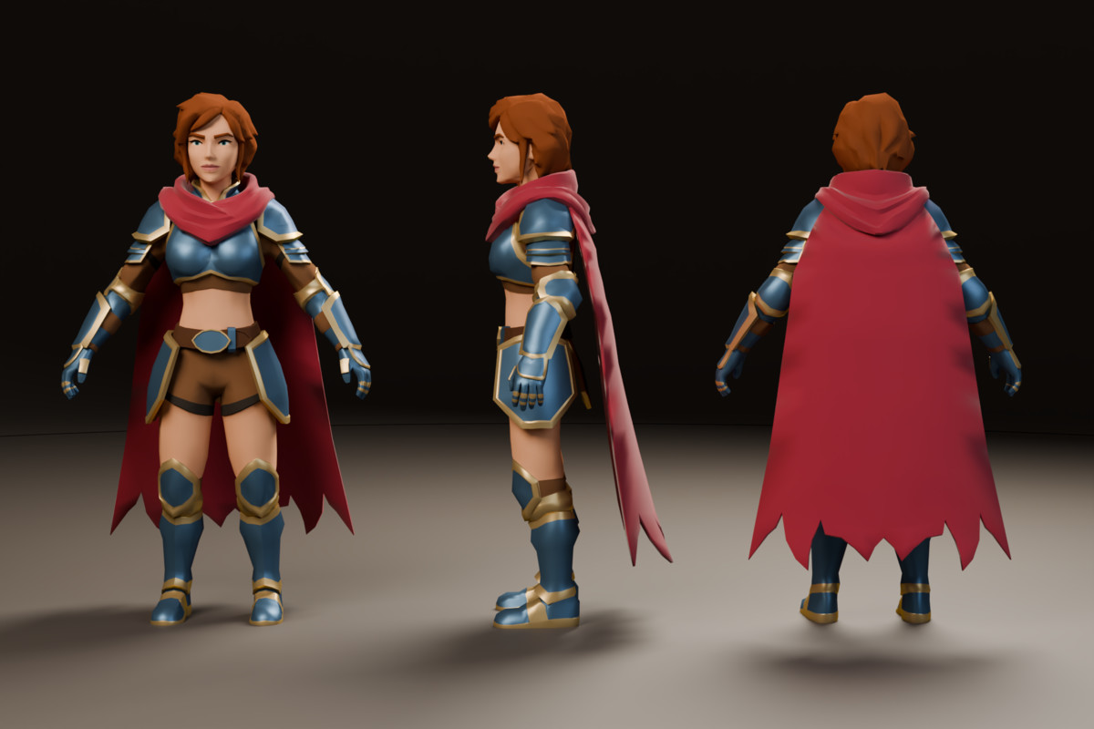 Stylized Modular Warriors – Fantasy Character Pack