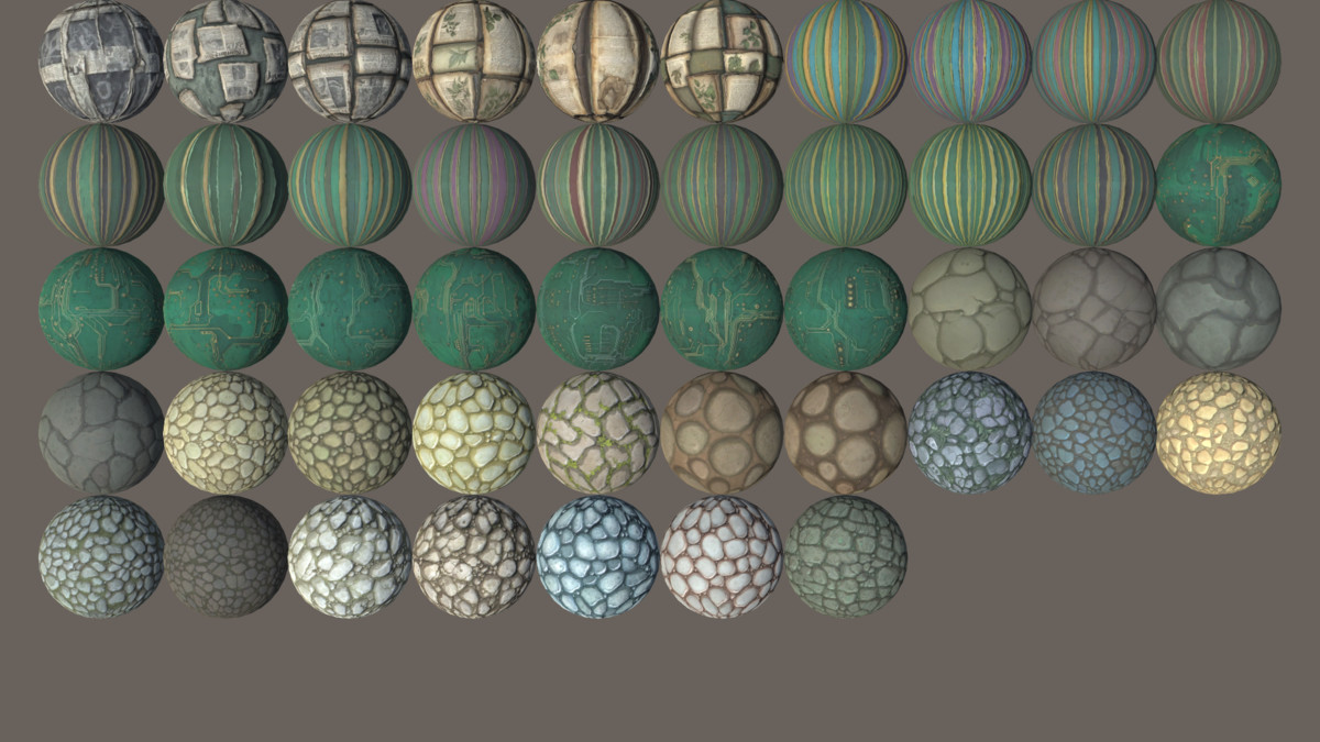Stylized Textures - Pack Vol 25
