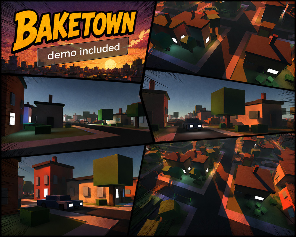 Runtime Lightmap Baker - 100% Realtime Light baking In-game!