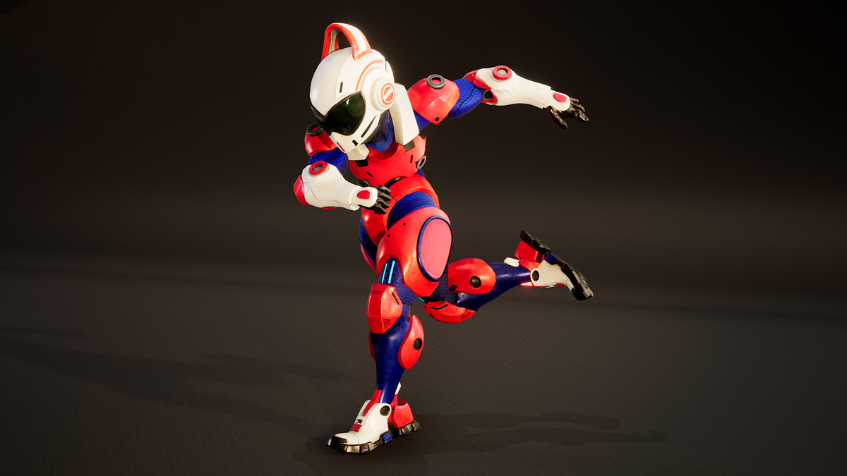 Stylized Sci-Fi Boy 2 Character (3 Skins)