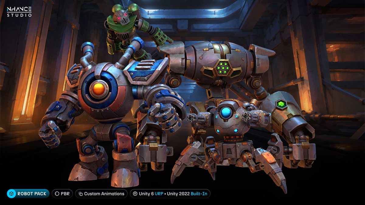 Stylized Robots Pack