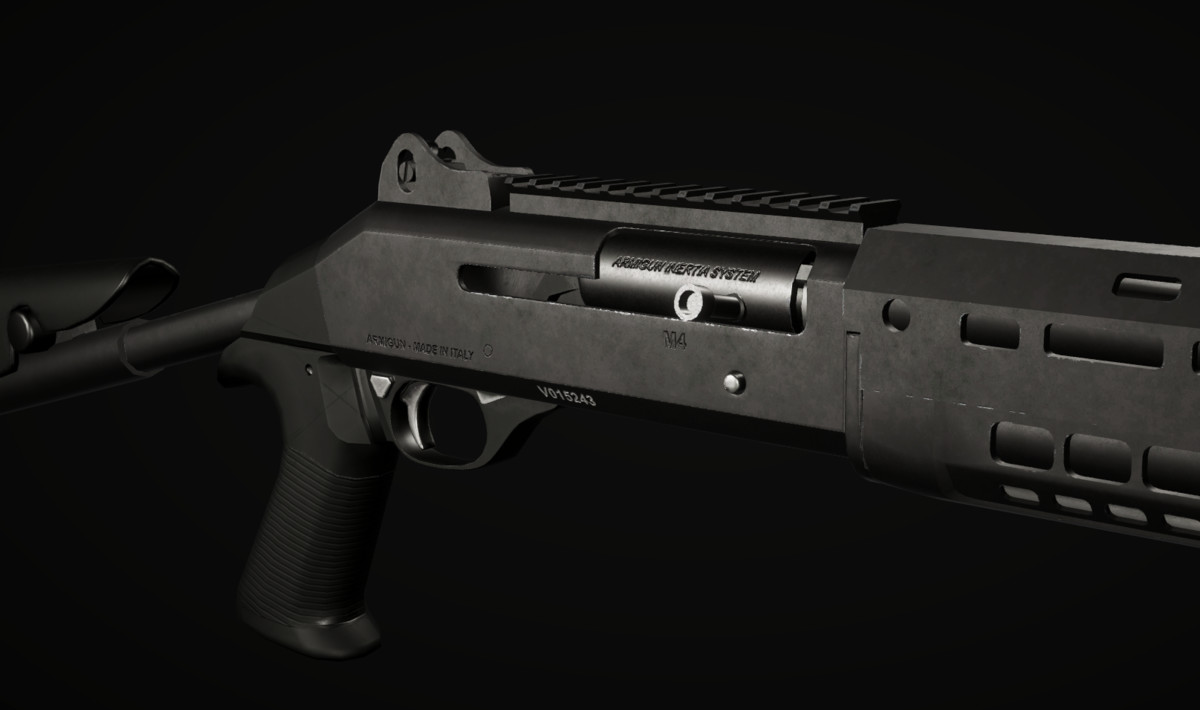 M4 Shotgun FPS Weapon