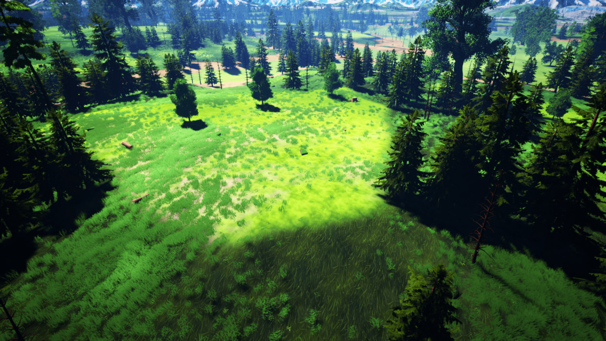 Stylized Multi-Biome Landscape