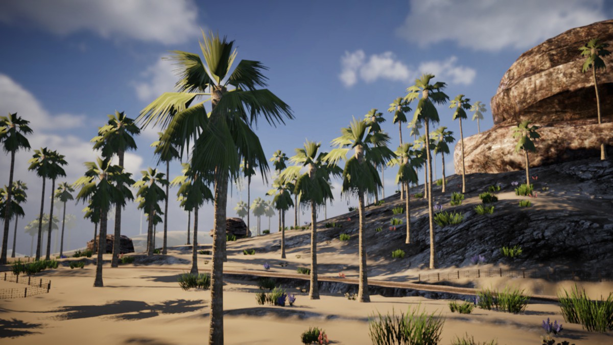 Mobile Palm Tree Bundle (for URP)