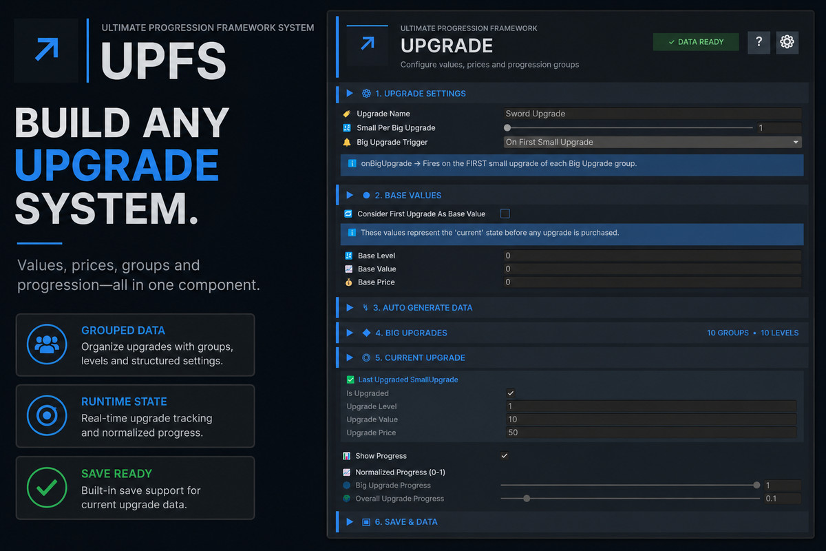 Ultimate Progression Framework System - UPFS