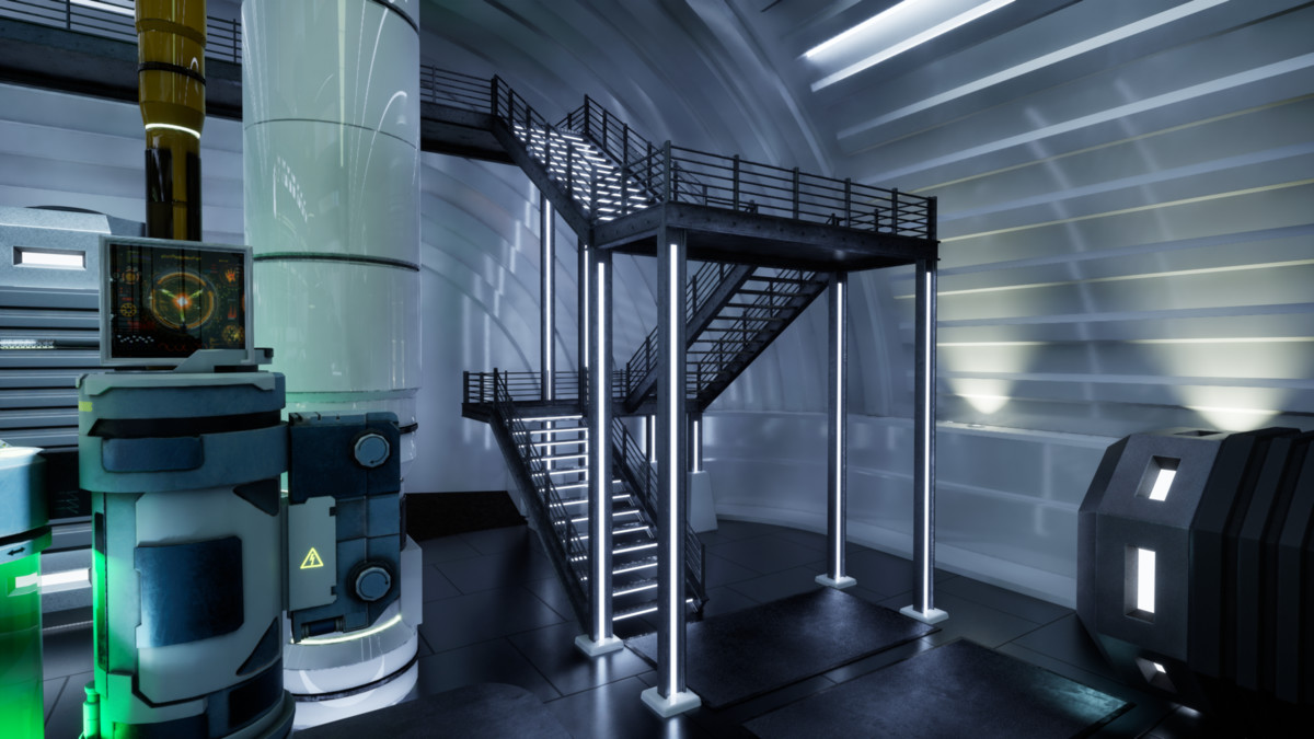 Futuristic Environment Kit Vol.4 – Sci-Fi Spaceport Hub