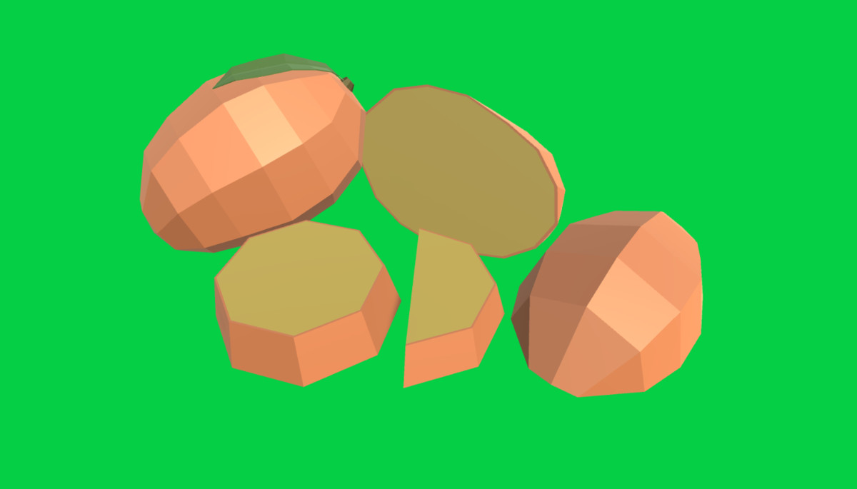 Low Poly Fruits | Model Pack