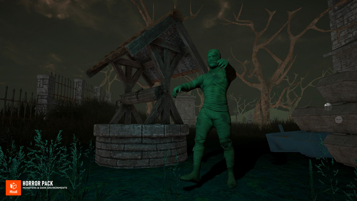 Horror Pack — Monsters & Dark Environments