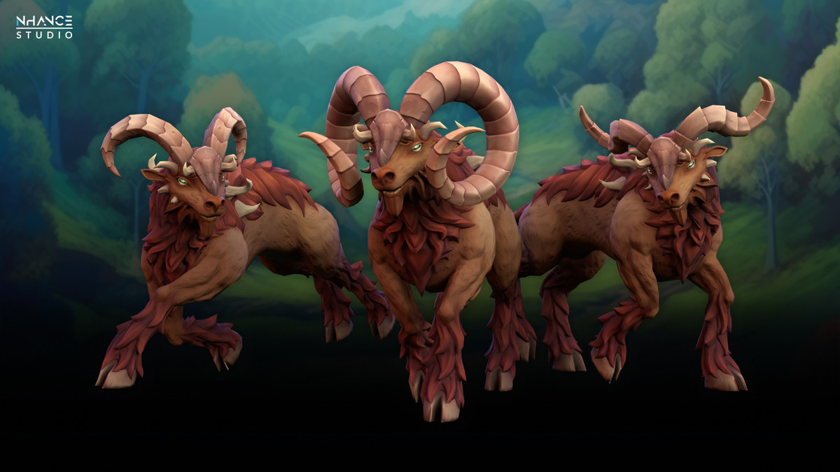 Stylized Modular Ram