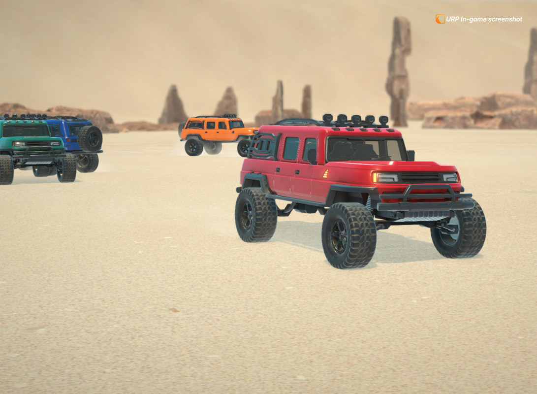 Adventure 4x4 - Heavy Duty Off-Road SUV Vehicle Physics