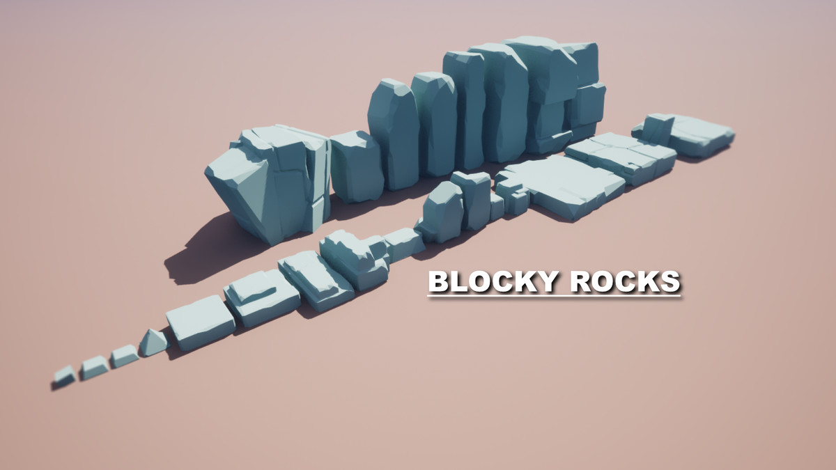 Lowpoly Rocks