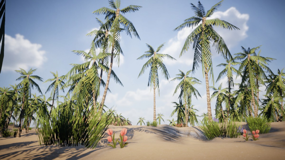 Mobile Palm Tree Bundle (for URP)