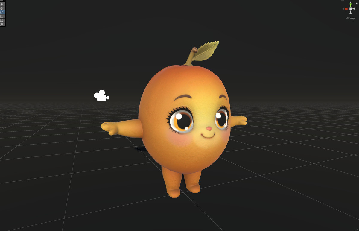 Chibi Fruit Peach