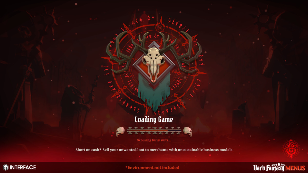 Dark Fantasy Menus - Synty INTERFACE - GUI, image 18