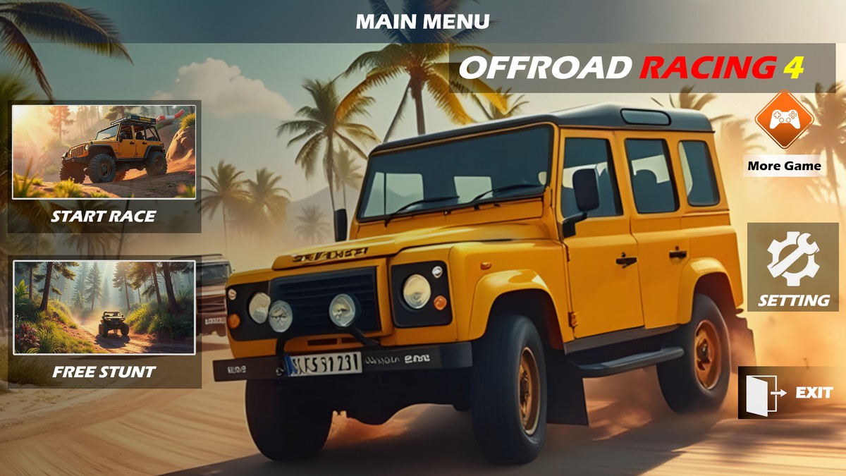 Off-Road Racing 4 (HDRP) for PC / Console