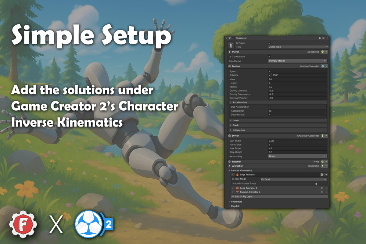 Fimpossible Integration - Game Creator 2