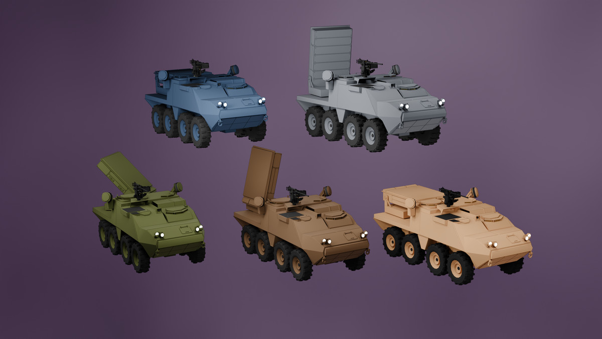 Modern Military Vehicles Pack
