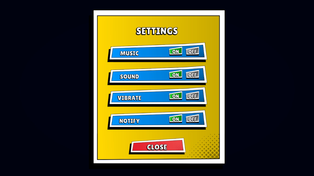 Casual Game UI Kit