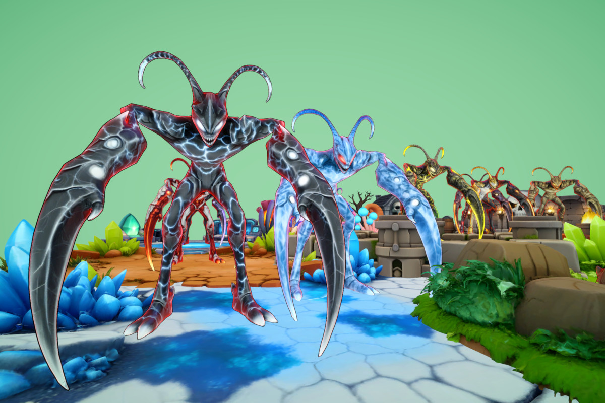 Plaguefiend - Stylized Fantasy Monster (Rig + Animations) – PixeliusVita