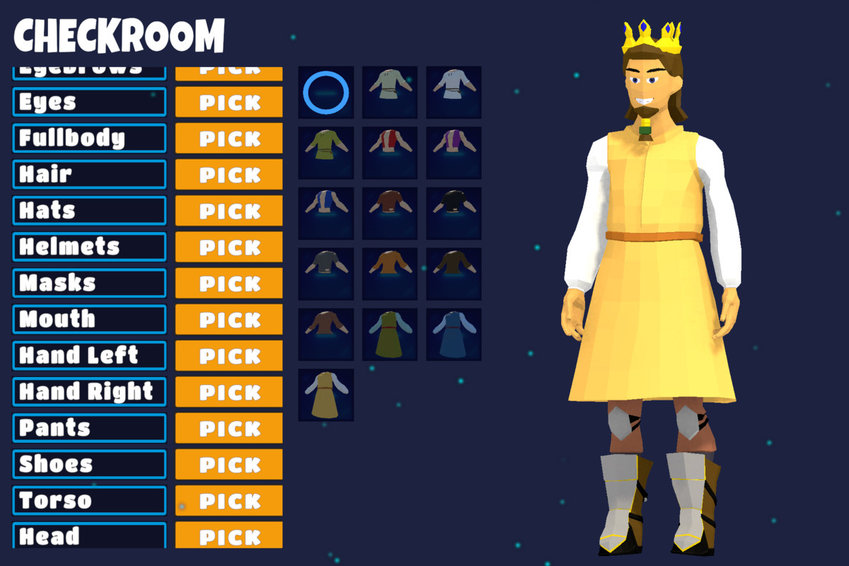 Stylized Fantasy Knight Characters