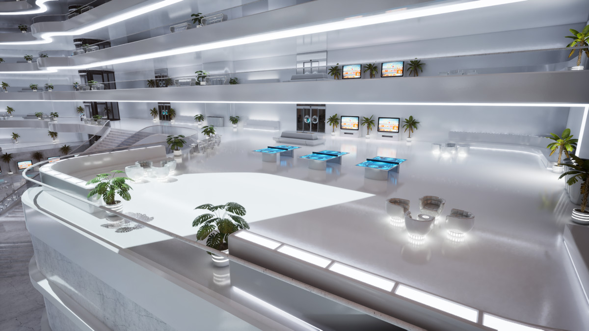 Futuristic Environment Kit Vol.1 – Sci-Fi Mega Mall