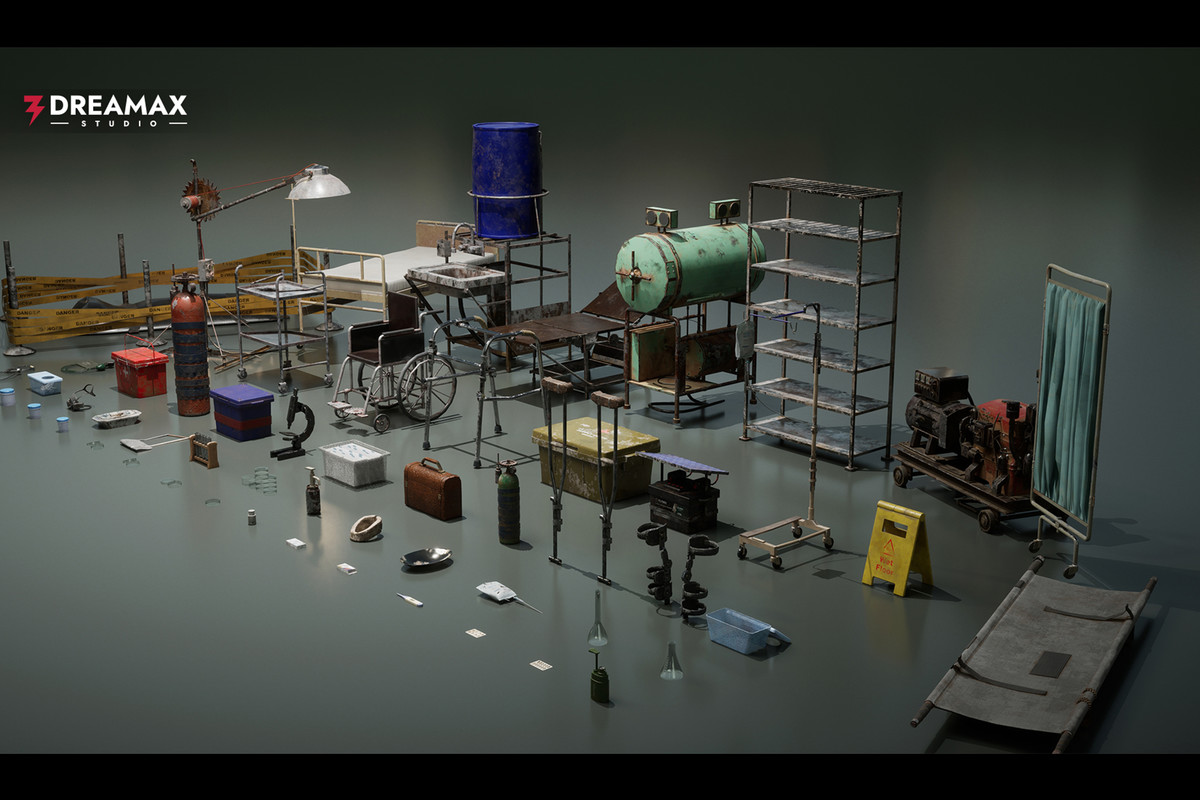Post-Apocalyptic Medical Supplies & Survival Clinic Pack Vol. 2