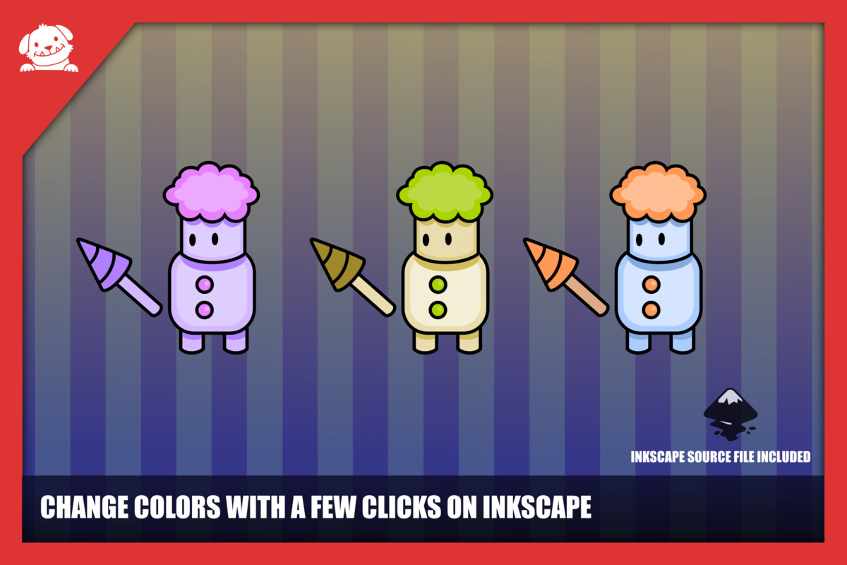Simple 2D Platformer Assets Art Kit