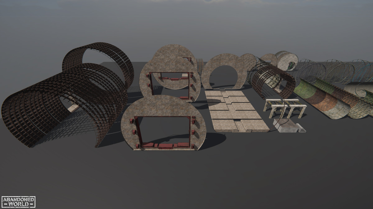 Modular Underground Tunnels - URP