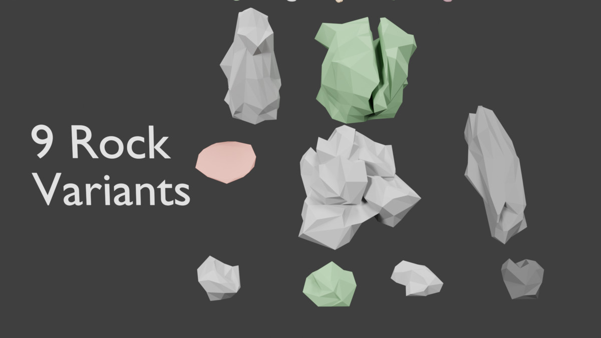 Stylized Forest Ground Clutter Pack