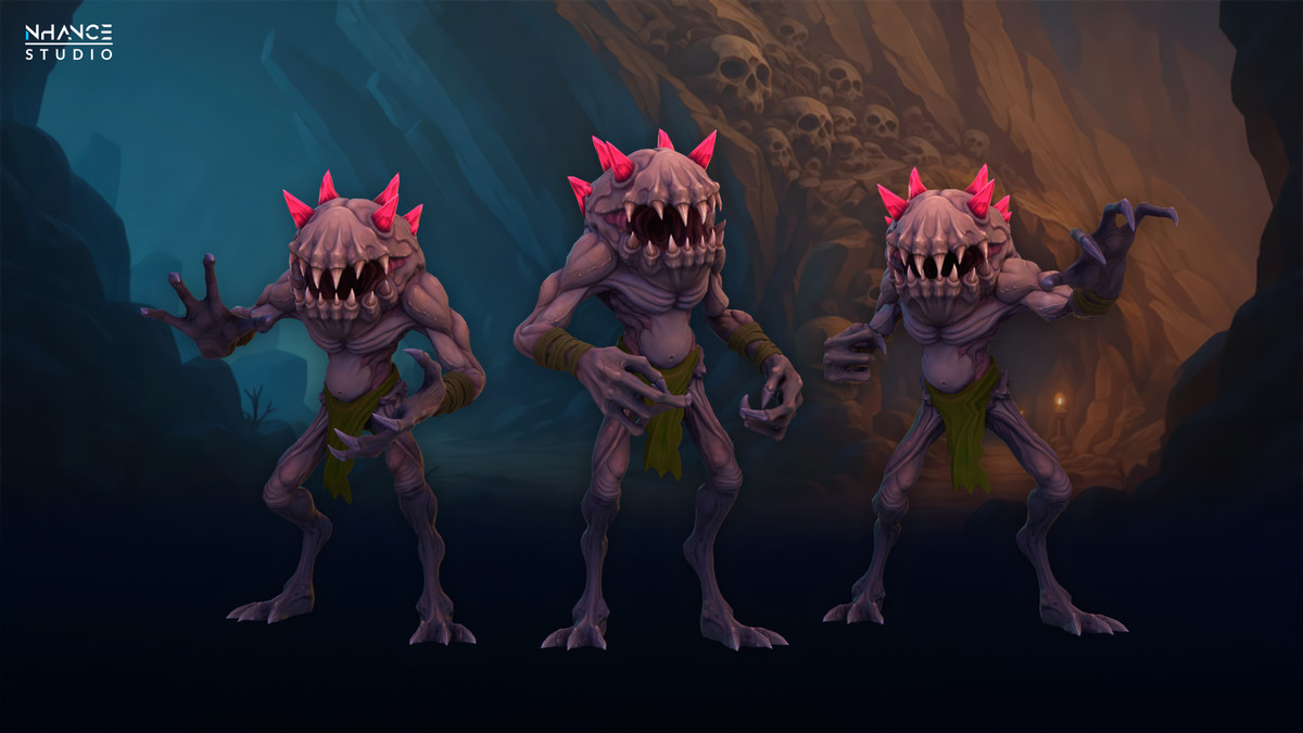Stylized Cave Monster