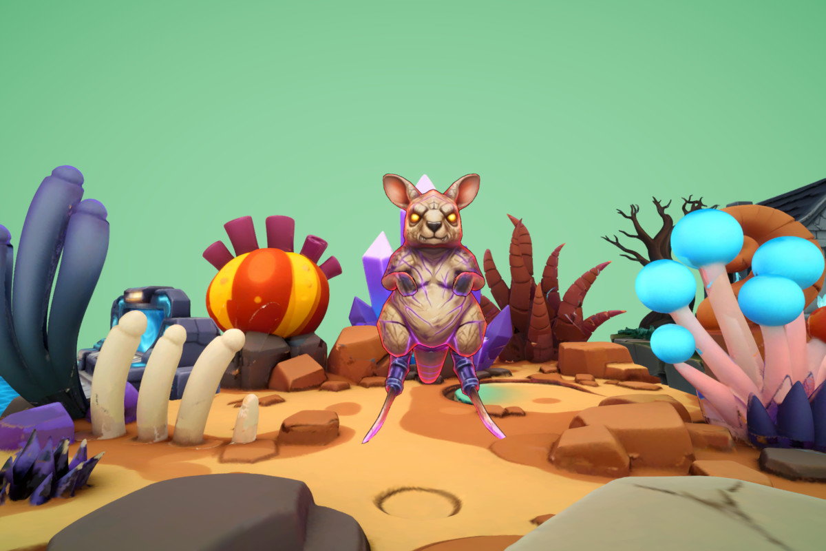 Hexy Beast - Stylized Fantasy Monster (Rig + Animation) – PixeliusVita