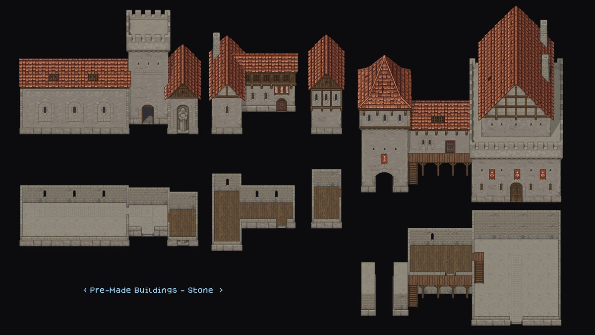 Pixel World - Modular Buildings