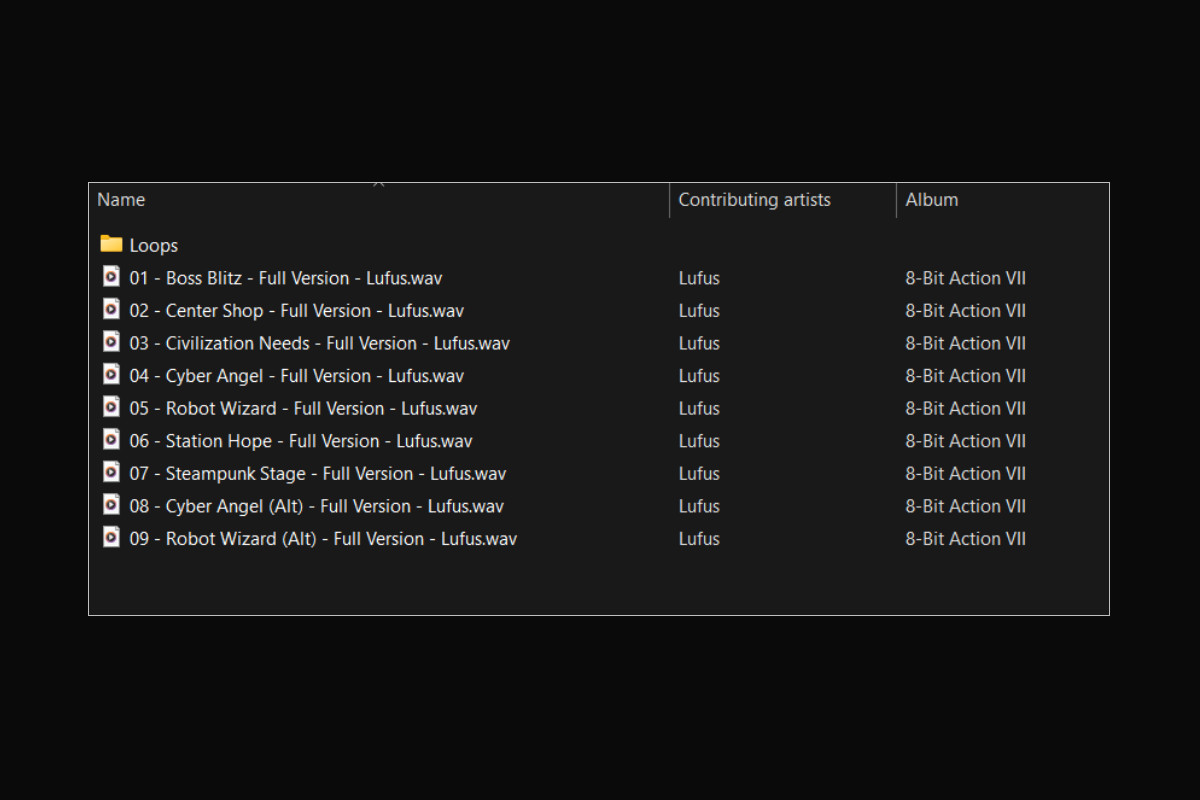 8-Bit Action VII - Game Music Pack - Chiptune, Arcade, Racing, 16-bit, Adventure