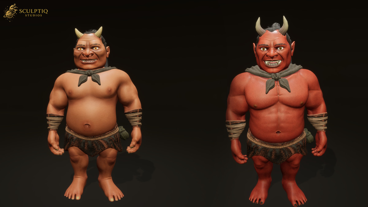 Little Demon / Hell Brute – Dual Form Character