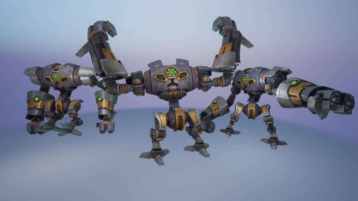 Stylized Bruiser Bot
