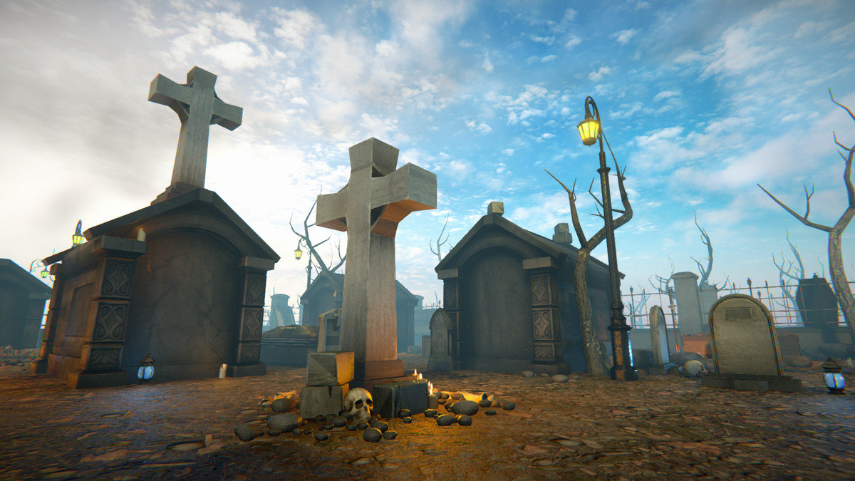 Realistic Cemetery Asset Package